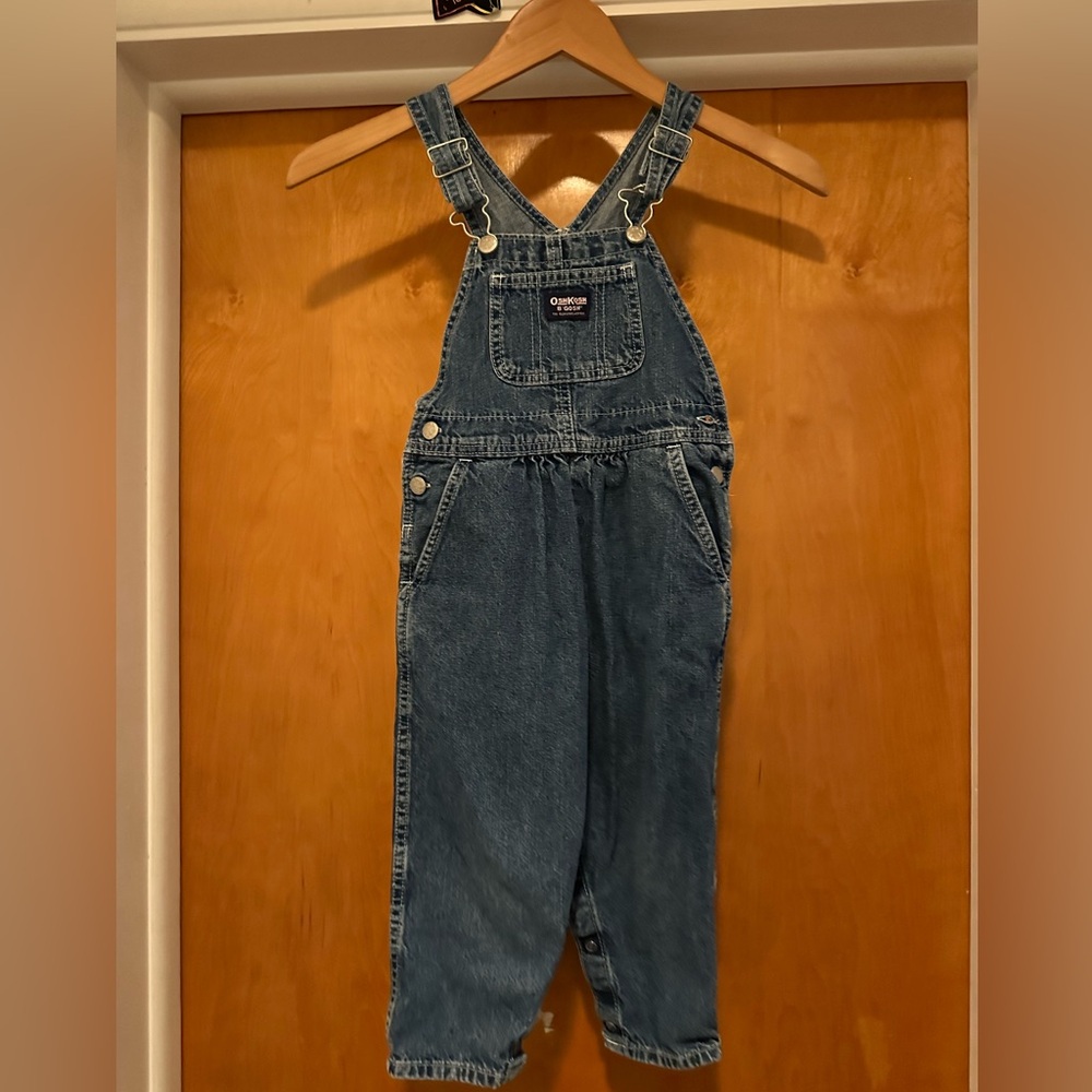 Osh kosh denim overalls
